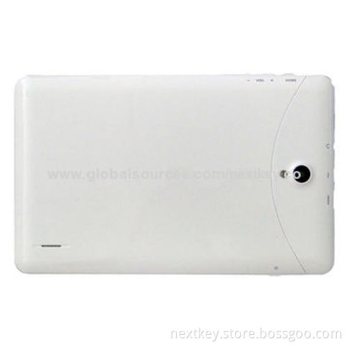 MTK8389 Quad-core 3G GSM Tablet PC, 7-inch, ARM Cortex A7 1.2GHz, 1,024 x 600P HD, 8GB Flash Memory